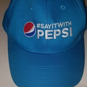 Turquoise Blue Pepsi Hat